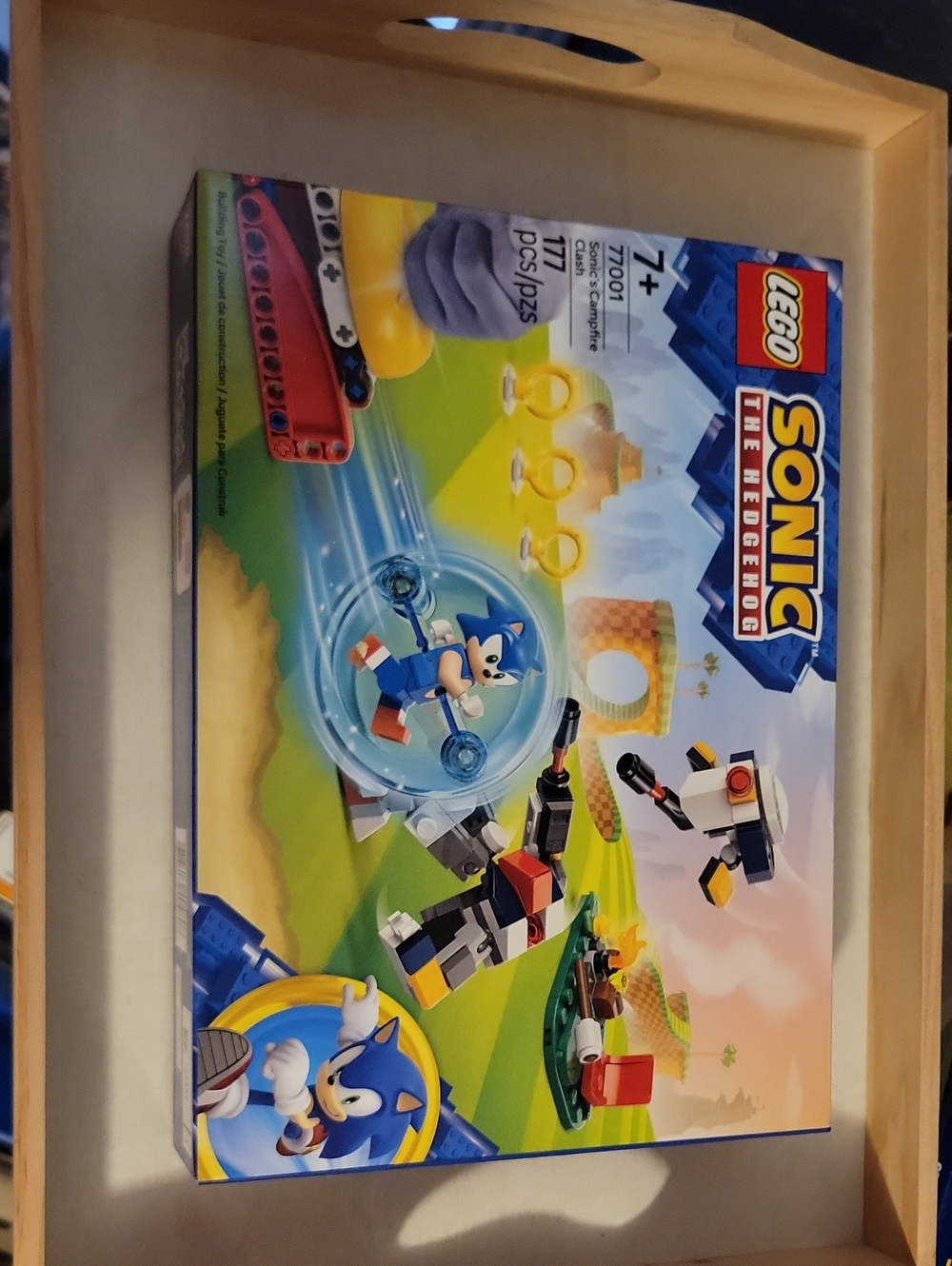 LEGO Sonic The Hedgehog Blue Sonic & Rings Playset